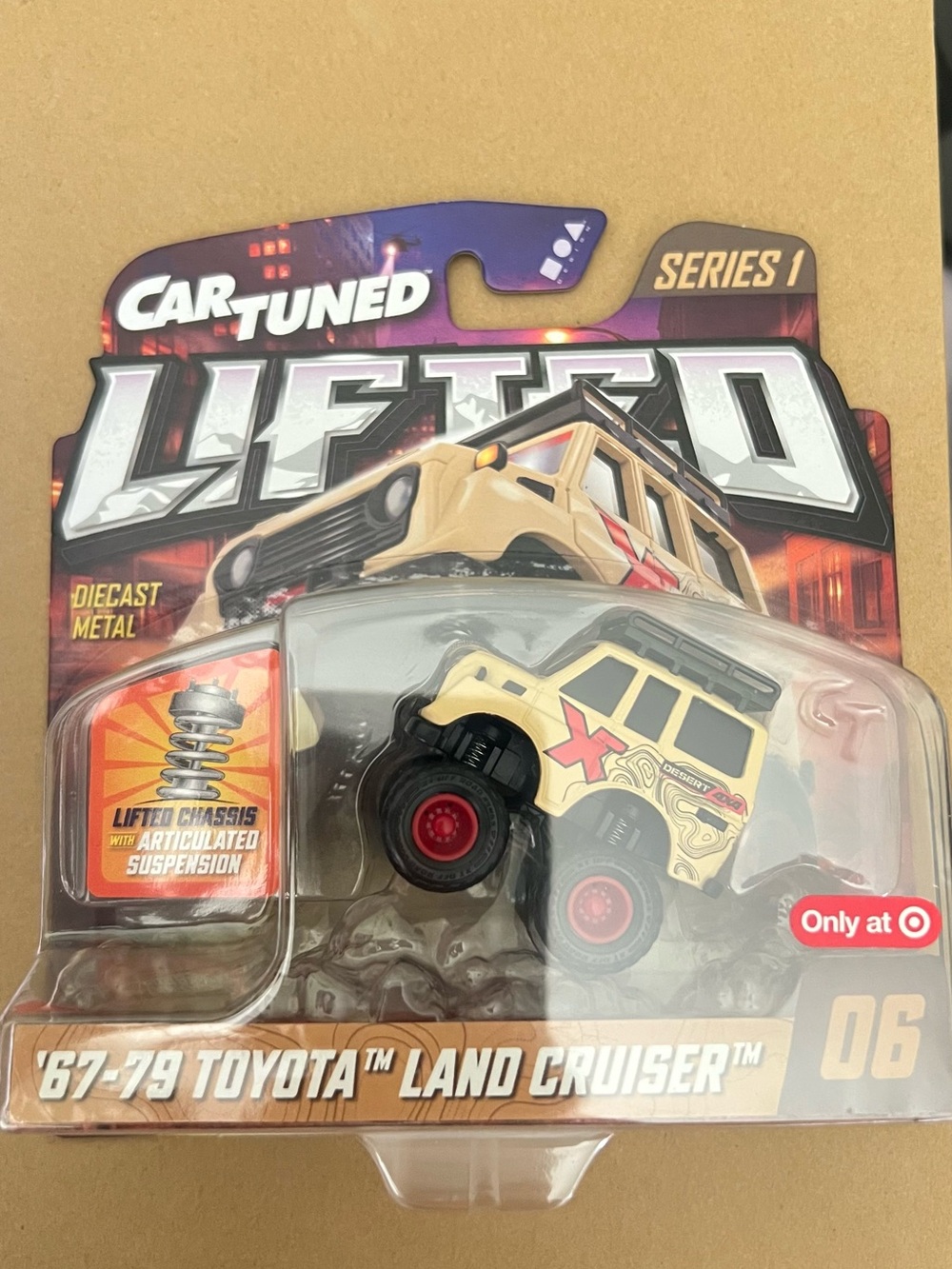 Lifted Series 1 '67-79 Toyota Land Cruiser Toy - Yellow